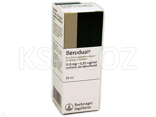 Berodual solution for inhalation