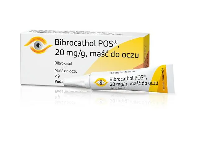 Биброкахол pos мазь, глазная
