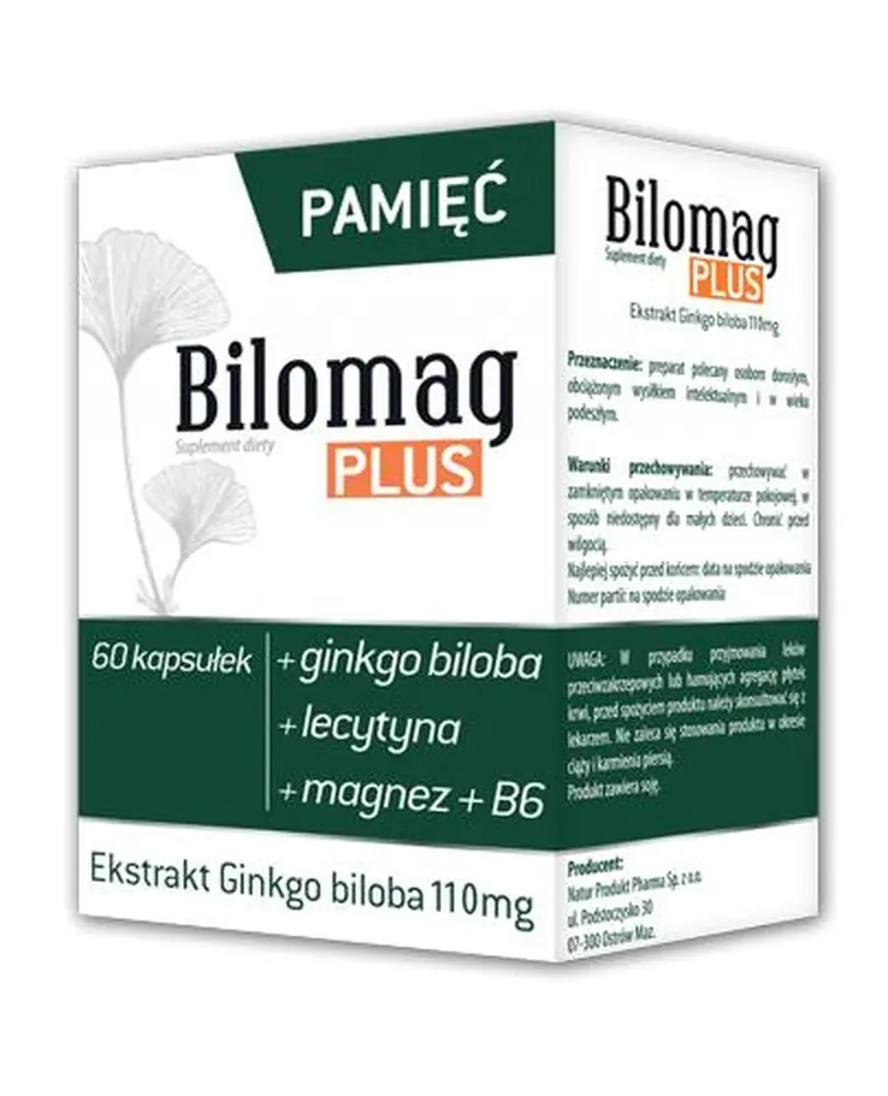 Bilomag cápsulas, duras