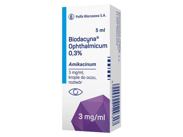 Biodacyna ophthalmicum 0,3% gocce per occhi, soluzione