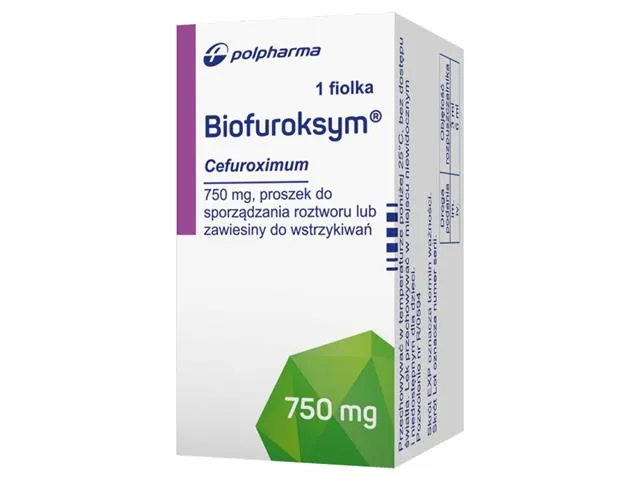 Biofuroxim polvere per soluzione per iniezione
