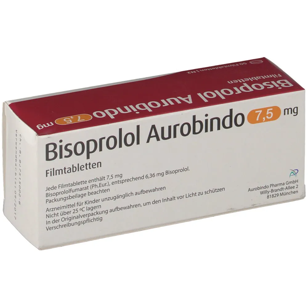Bisoprolol aurovitas tablets, film-coated