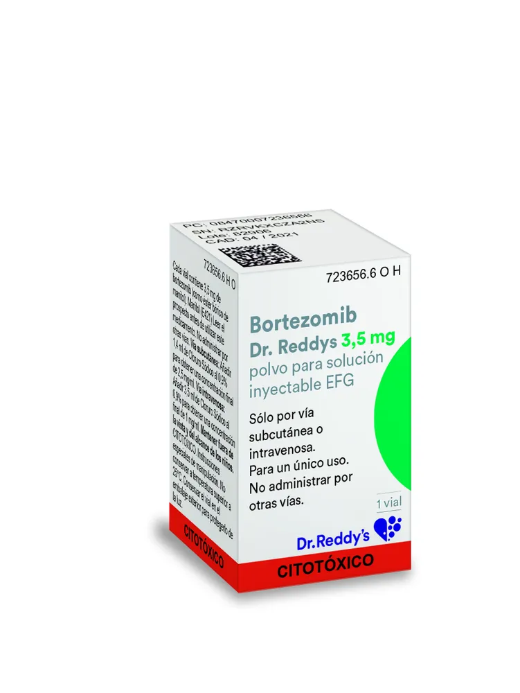 Bortezomib Reddy polvo para preparación de solución para inyección
