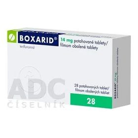 Boxarid compresse, rivestite con film