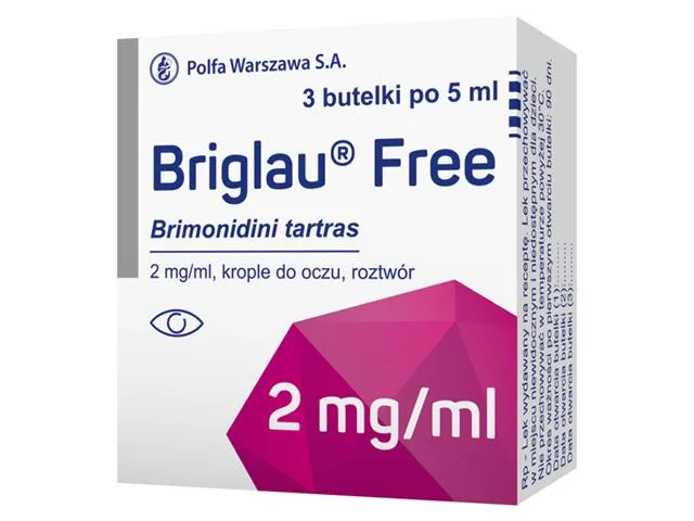 Briglau Free gotas, oculares solución