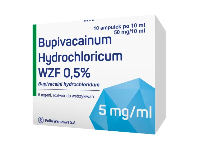 Bupivacaína clorhídrico WZF 0,5% soluzione per iniezione
