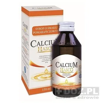 Calcium hasco (orange flavored) syrup