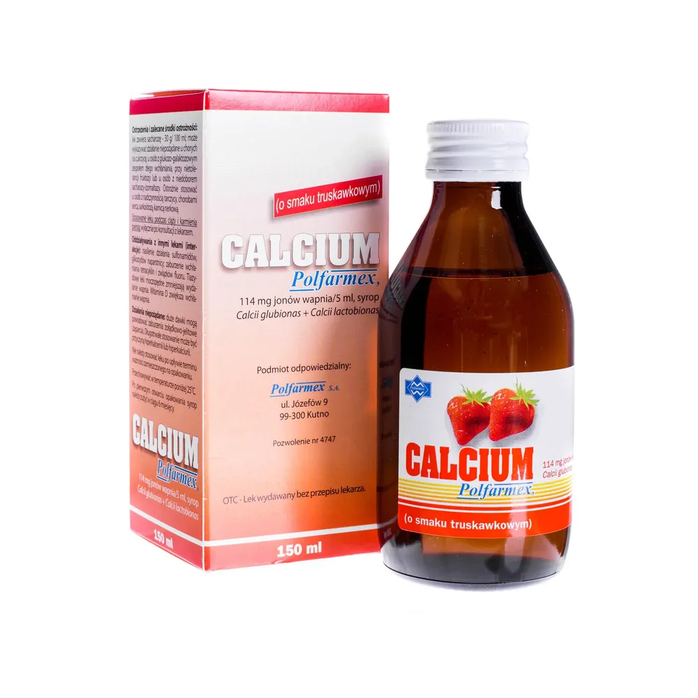 Calcium Polfarmex jarabe