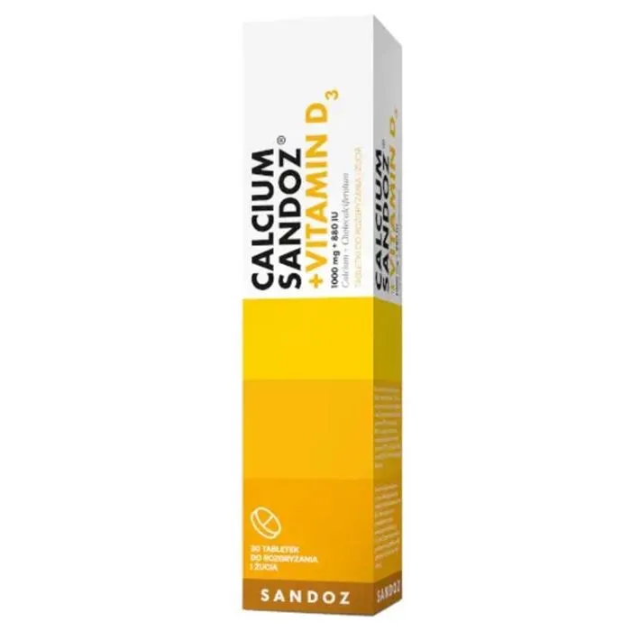 Calcium Sandoz + vitamina D3 compresse, da masticare e da succhiare