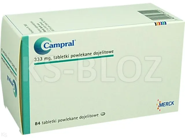 Campral comprimidos recubiertos, intestinales