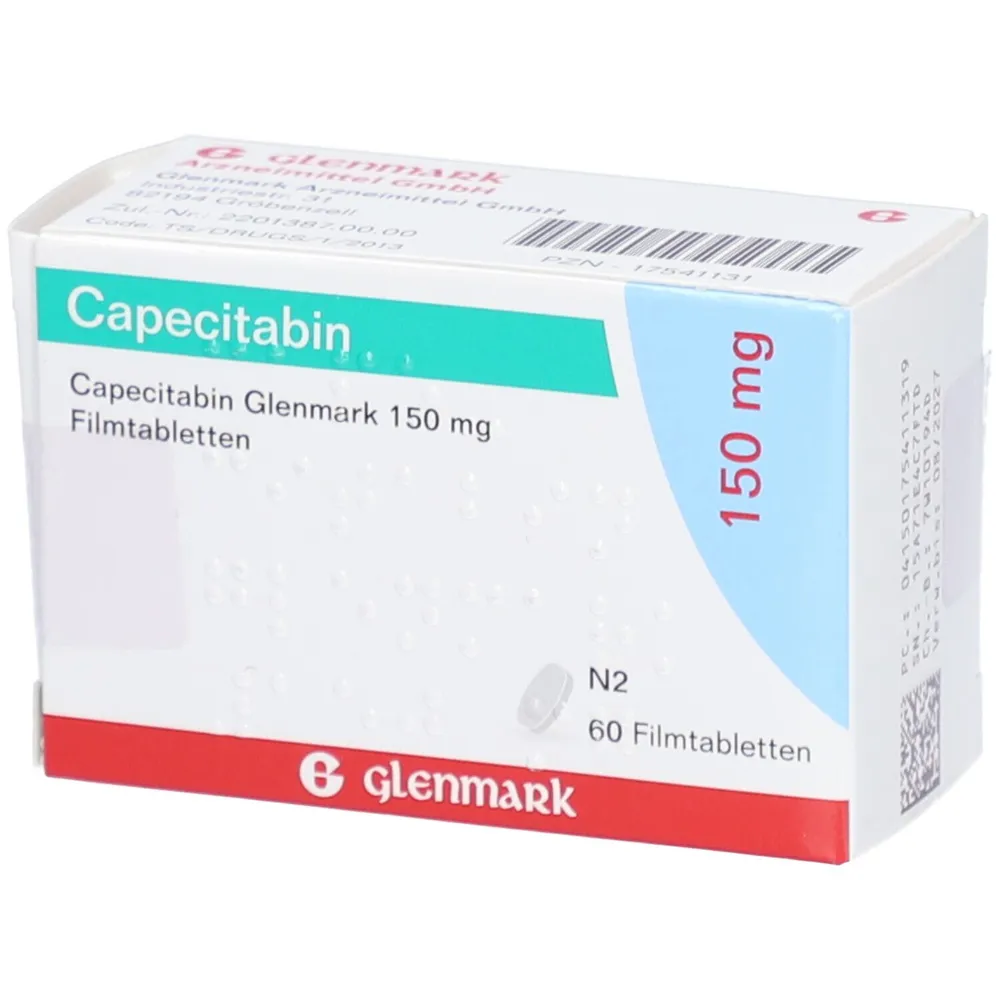 Capecitabina Glenmark compresse, rivestite con film