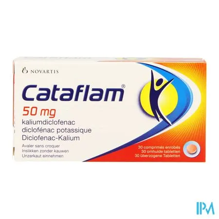 Cataflam 50 comprimidos, recubiertos con película