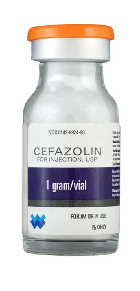 Cefazolin dali pharma solution for infusion, powder for preparation of