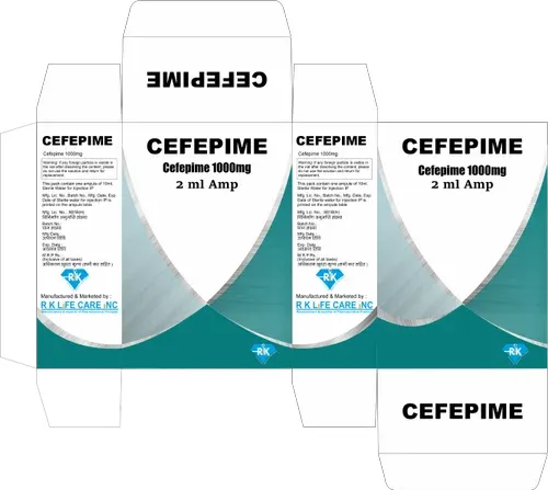 Cefepime solufarma powder for preparation of solution for injection / infusion