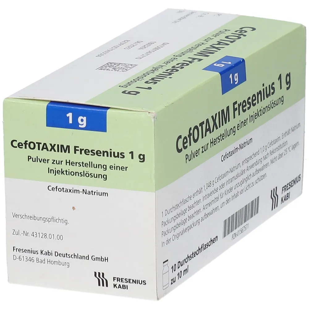 Cefotaxima-MIP 1 g polvere per soluzione per iniezione e infusione