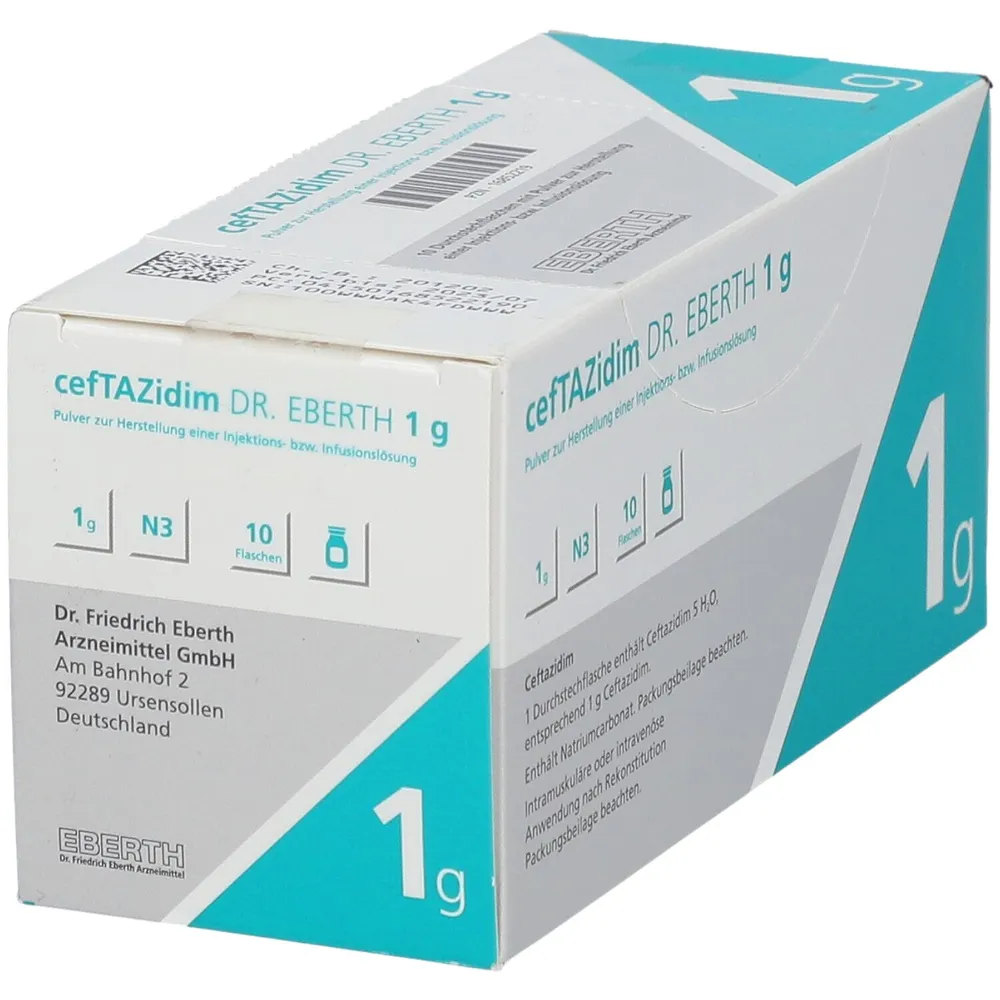 Ceftazidim aptapharma powder for preparation of solution for injection / infusion
