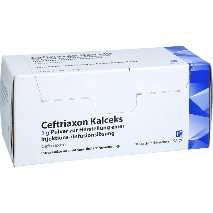Ceftriaxona Kalceks polvere per soluzione per iniezione / per infusione