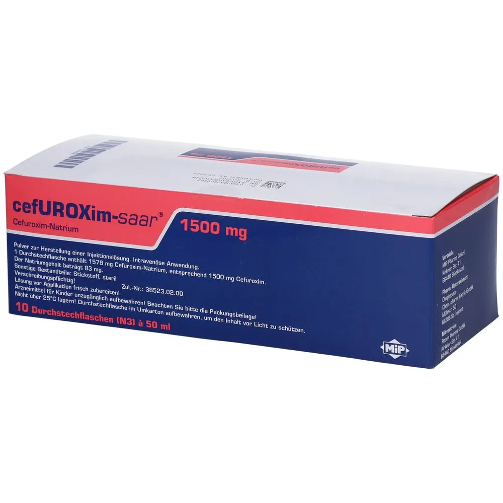 Cefuroxima-MIP 1500 mg polvere per soluzione per iniezione e infusione