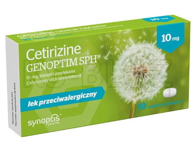 Cetirizina Genoptim SPH compresse, rivestite con film
