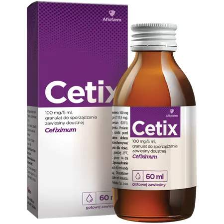 Cetix powder for preparation of oral suspension