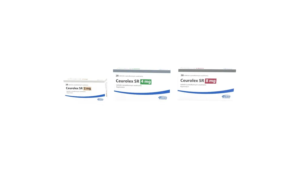 Ceurolex sr tablets, prolonged release