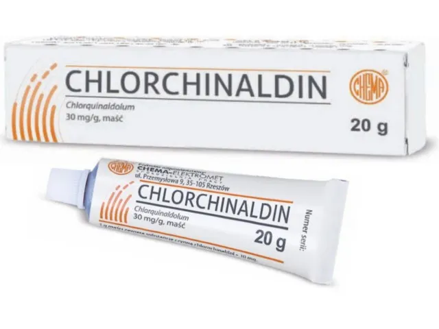 Chlorchinaldin pomata