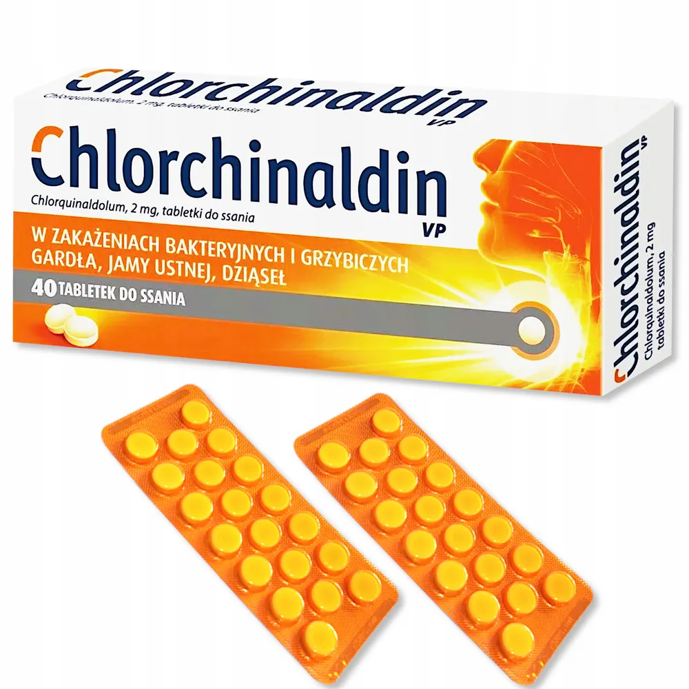 Chlorchinaldin VP compresse per uso orale