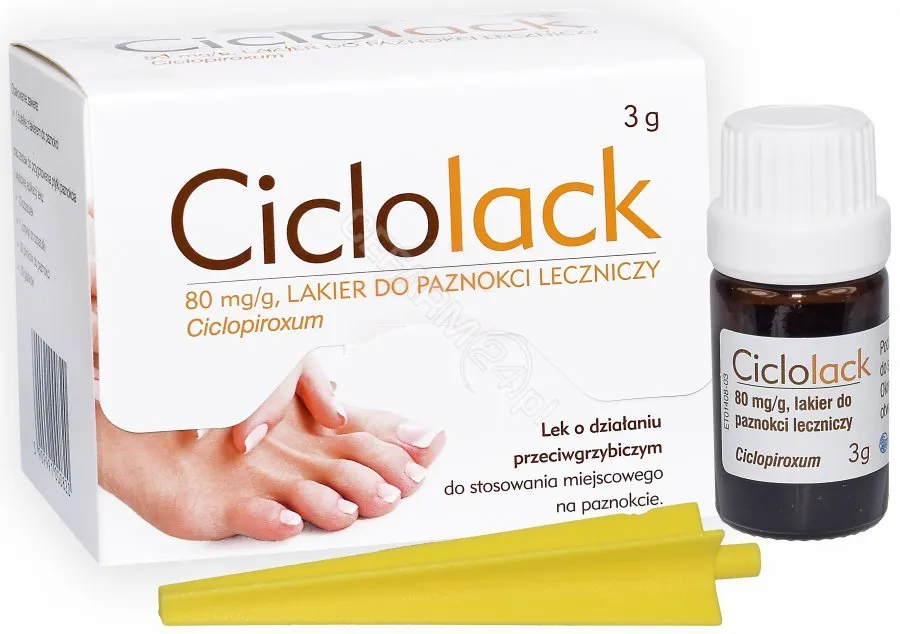 Ciccolack nail polish, medicinal