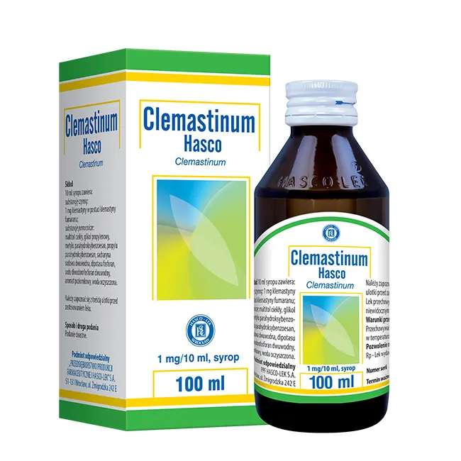 Clemastinum hasco syrup