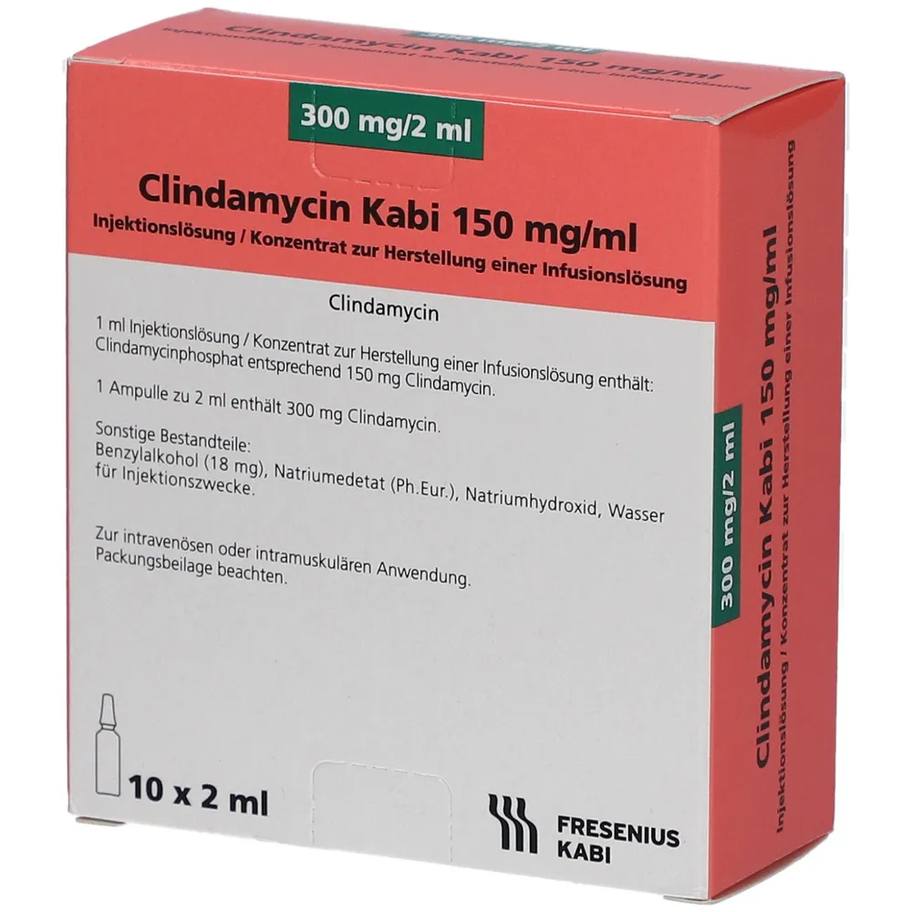 Clindamicina Kabi soluzione per iniezione / concentrato per soluzione per infusione