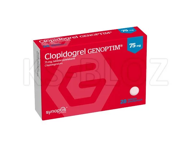 Clopidogrel Genoptim compresse, rivestite con film