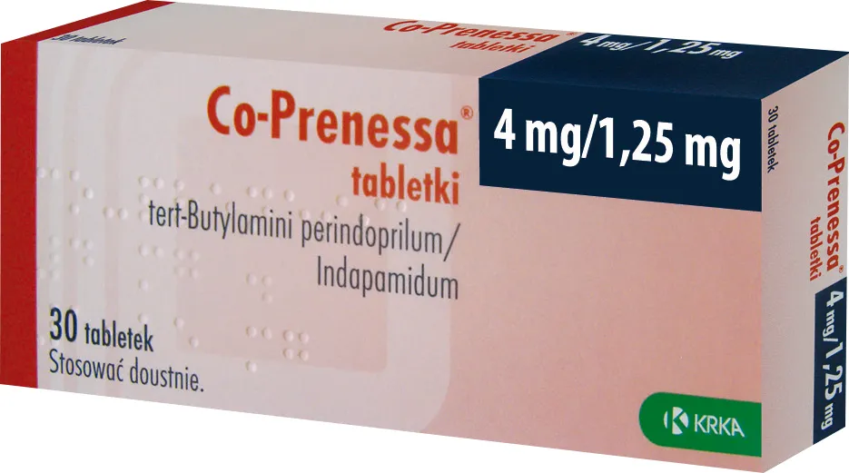 Co-Prenessa 4 mg/1,25 mg comprimidos compresse