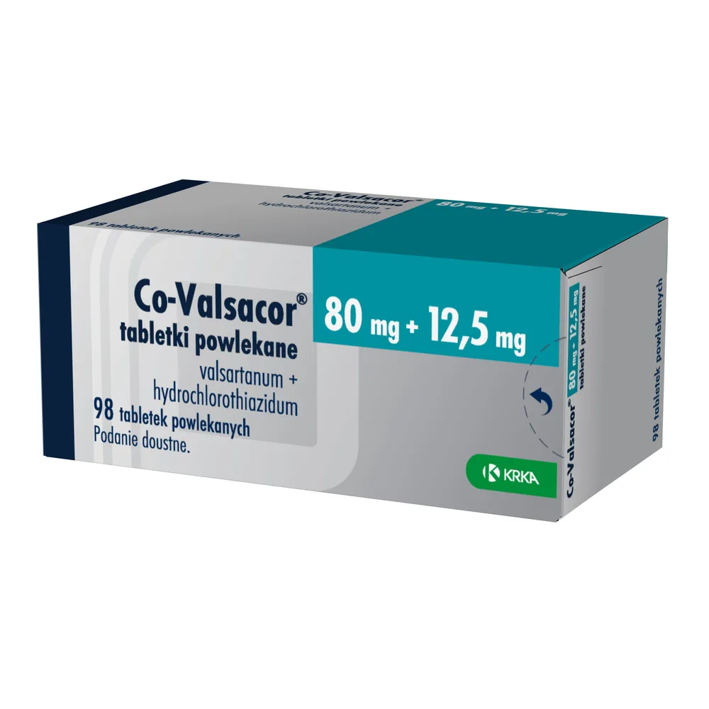 Co-valsacor tablets, film-coated