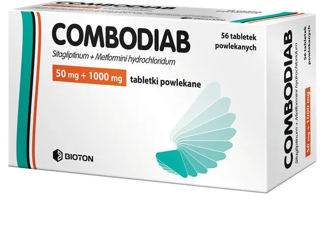 Combodiab tablets, film-coated