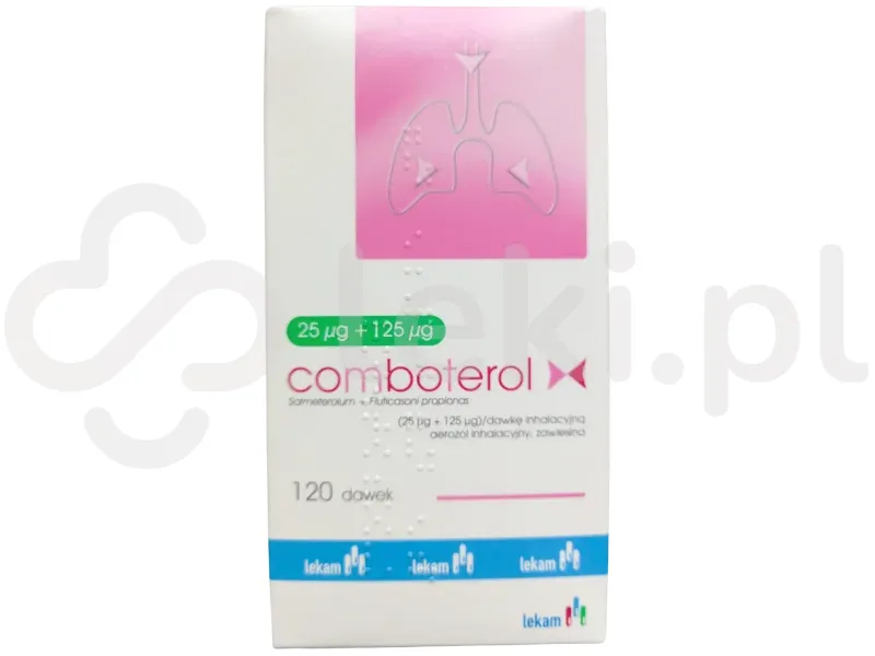 Comboterol aerosol, inalatorio, sospensione