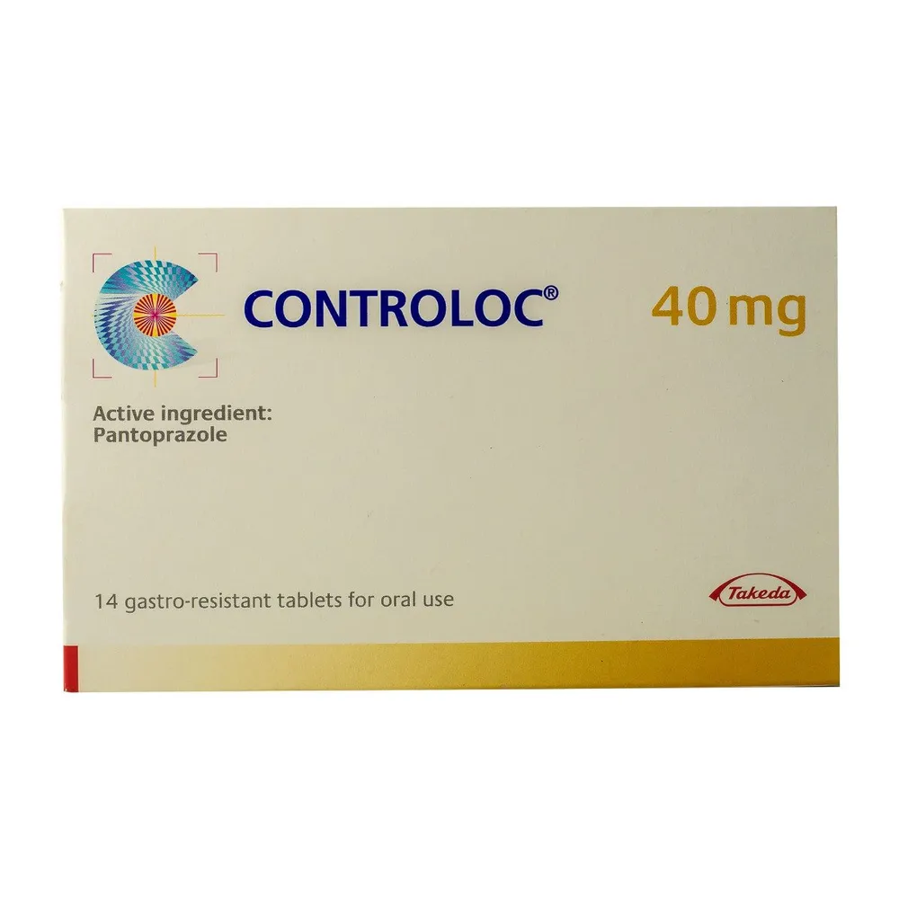 Controloc 40 tablets, enteric-coated