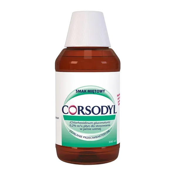Corsodyl solución, para uso bucal