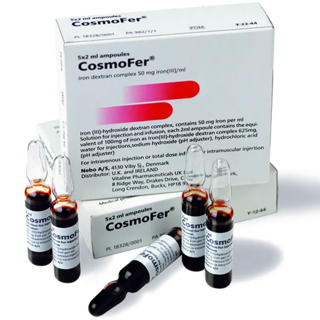 CosmoFer soluzione per iniezione e infusione