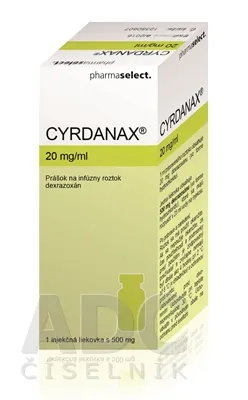 Cyrdanax polvere per soluzione per infusione