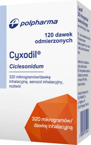 Cyxodil solution, inhalation spray