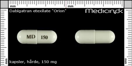 Dabigatran etexilate orion capsules, hard