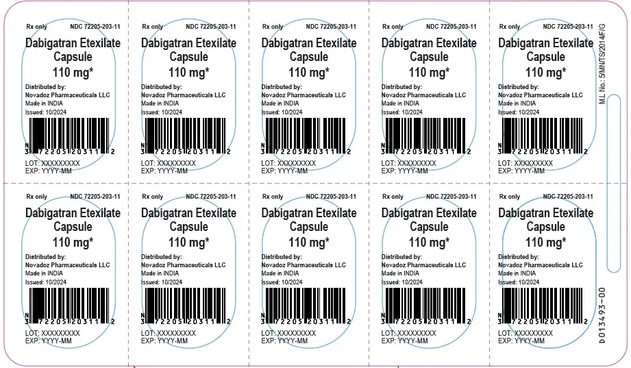 Дабигатран этексилат +pharma капсулы, твердые