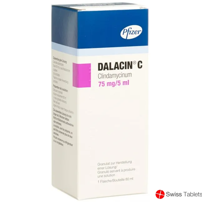 Dalacin C polvo para preparación de jarabe