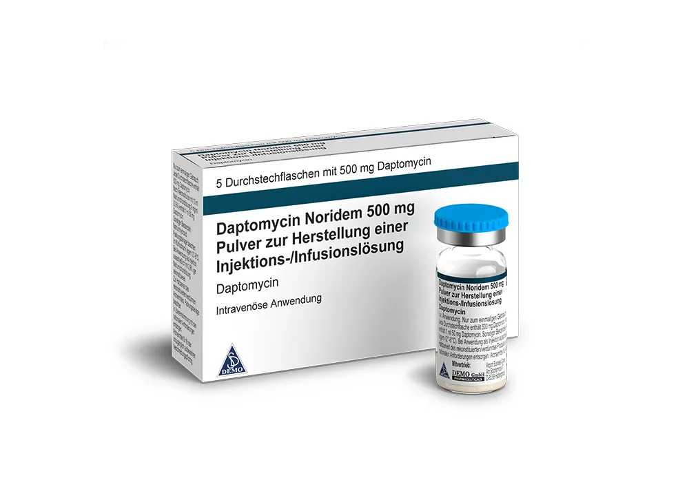 Daptomicina Polpharma polvere per soluzione per iniezione / per infusione
