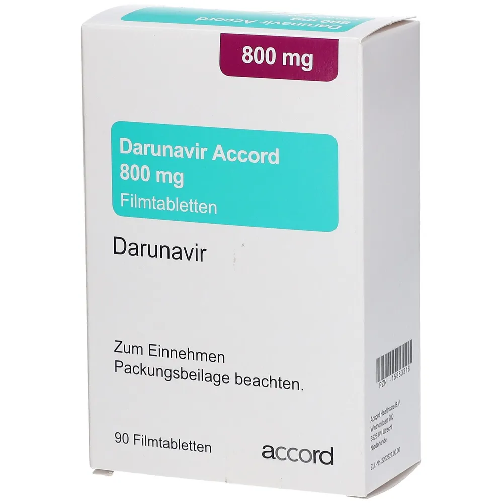 Darunavir Accord comprimidos recubiertos