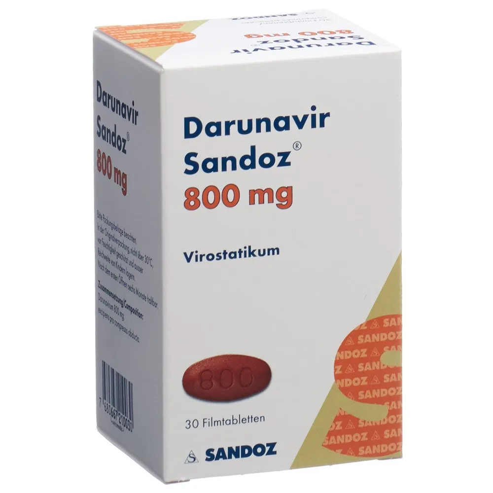 Darunavir sandoz tablets, film-coated