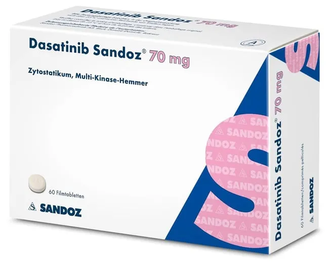 Dasatinib Sun comprimidos recubiertos