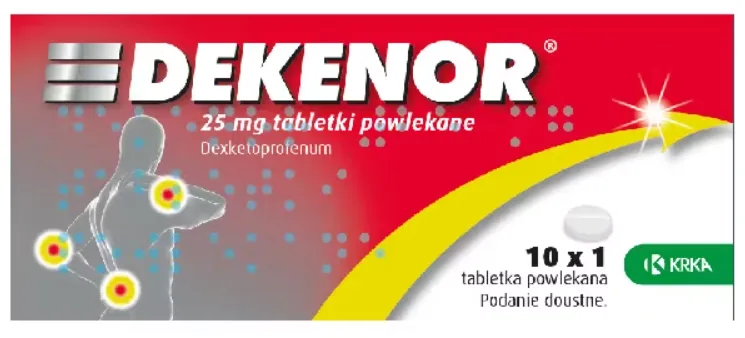 Dekenor tablets, film-coated