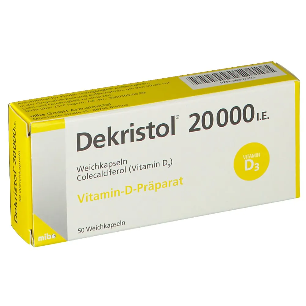 Decristol capsules, soft gelatin
