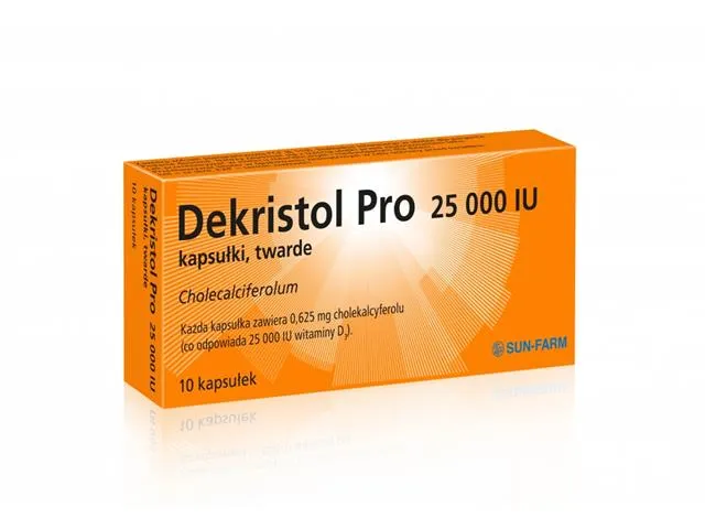 Dekristol pro capsules, hard